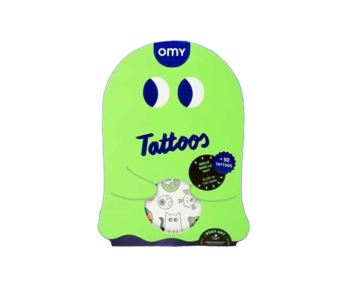 Tatuajes OMY BOO! Glow in the Dark