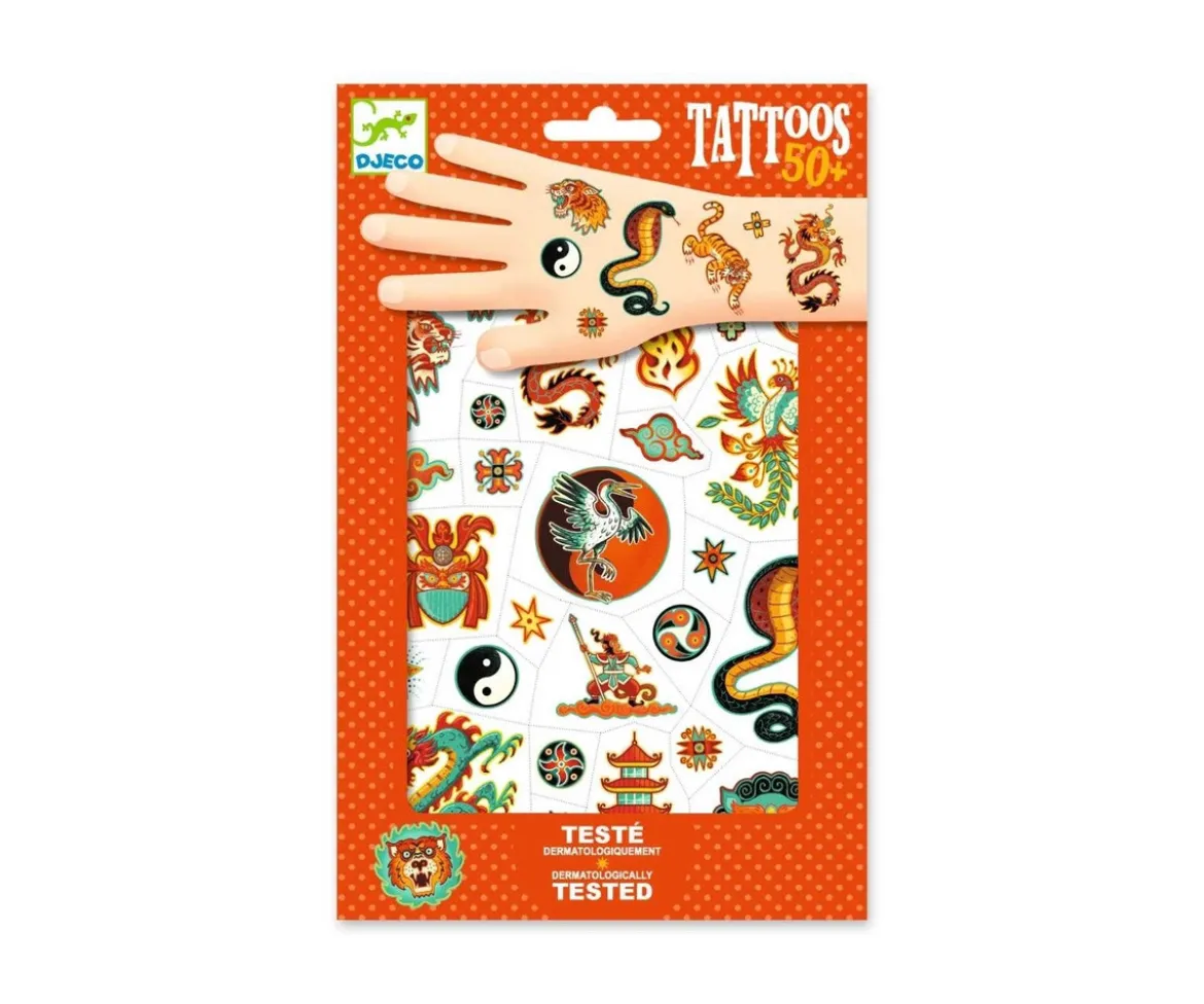 Tatuajes Temporales Martial Arts