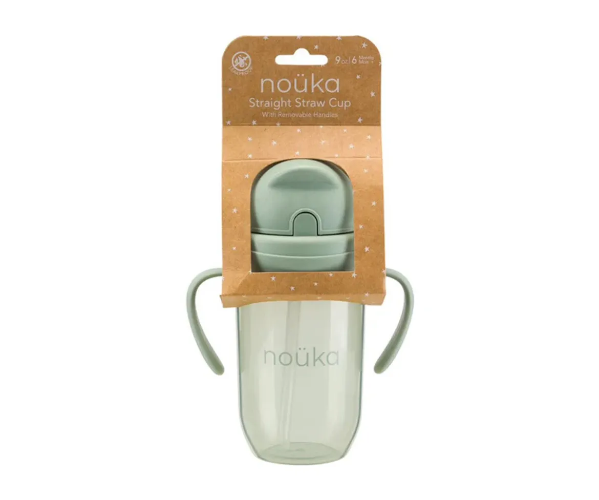 Taza Antiderrame con Pajita Recta 260ml Soft Blush