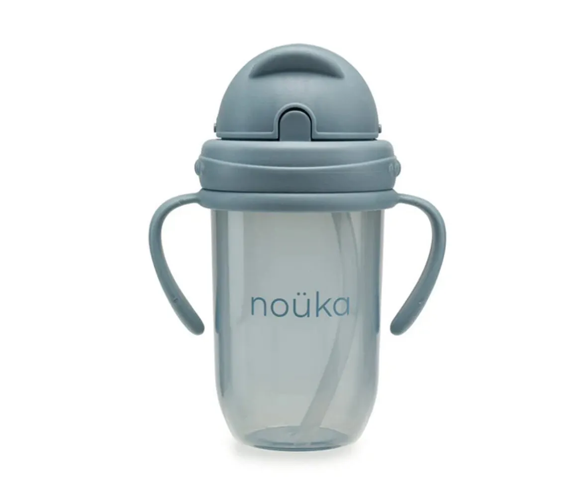 Taza Antiderrame con Pajita Recta 260ml Wave