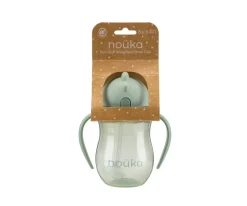 Taza Antiderrame Non-Spill con Pajita Flexible con Peso 240ml Soft Blush