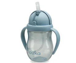 Taza Antiderrame Non-Spill con Pajita Flexible con Peso 240ml Wave