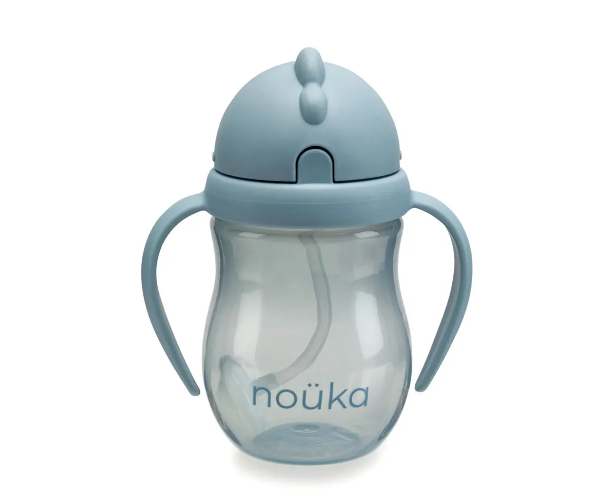 Taza Antiderrame Non-Spill con Pajita Flexible con Peso 240ml Wave