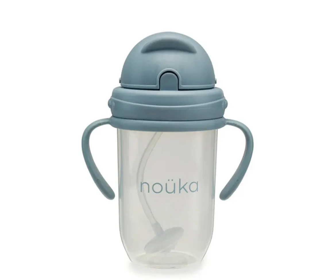 Taza Antiderrame Non-Spill con Pajita Flexible con Peso 260ml Wave