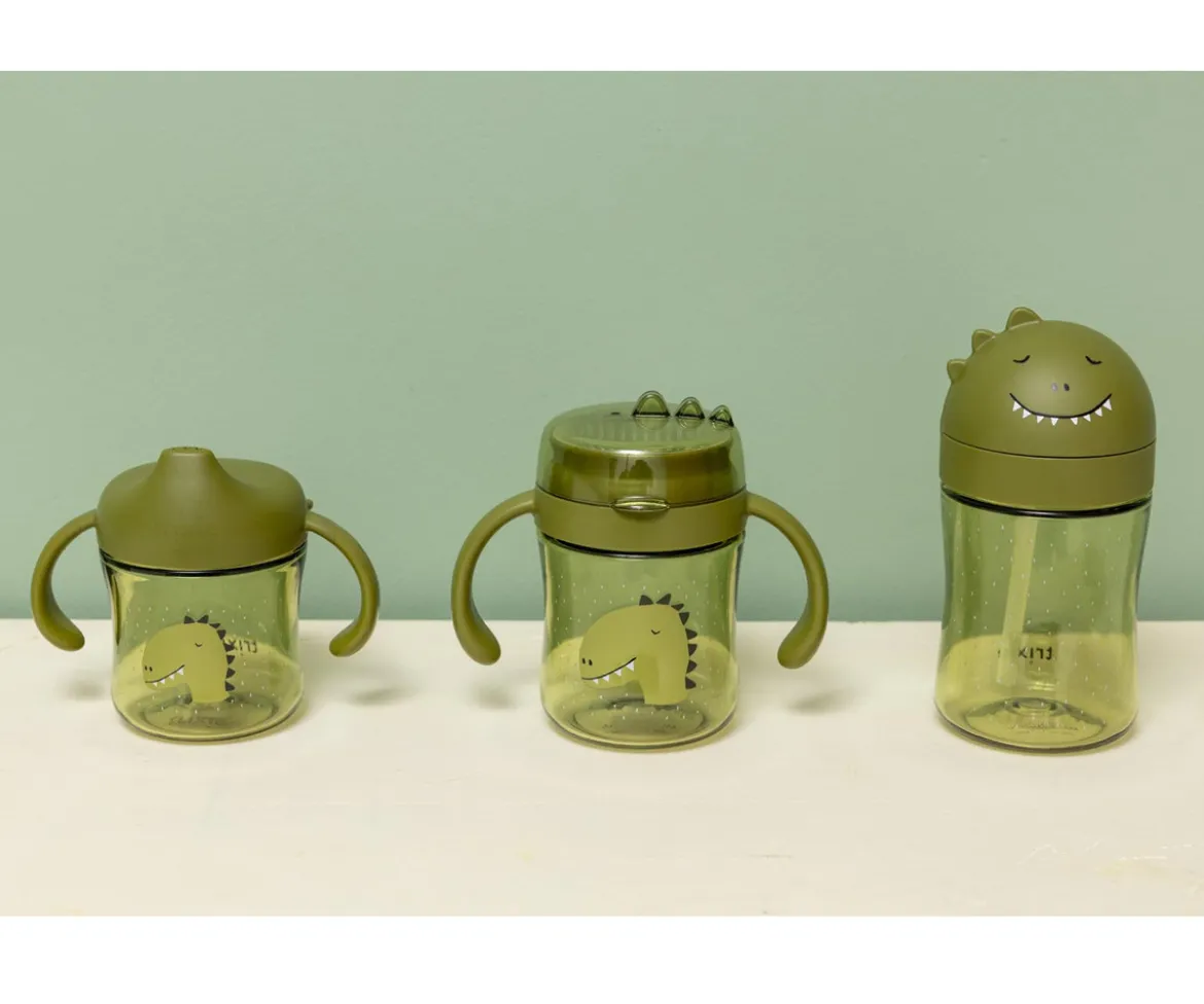 Taza con Boquilla y Asas Tritán Mr. Dino