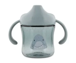 Taza con Boquilla y Asas Tritán Mr. Shark