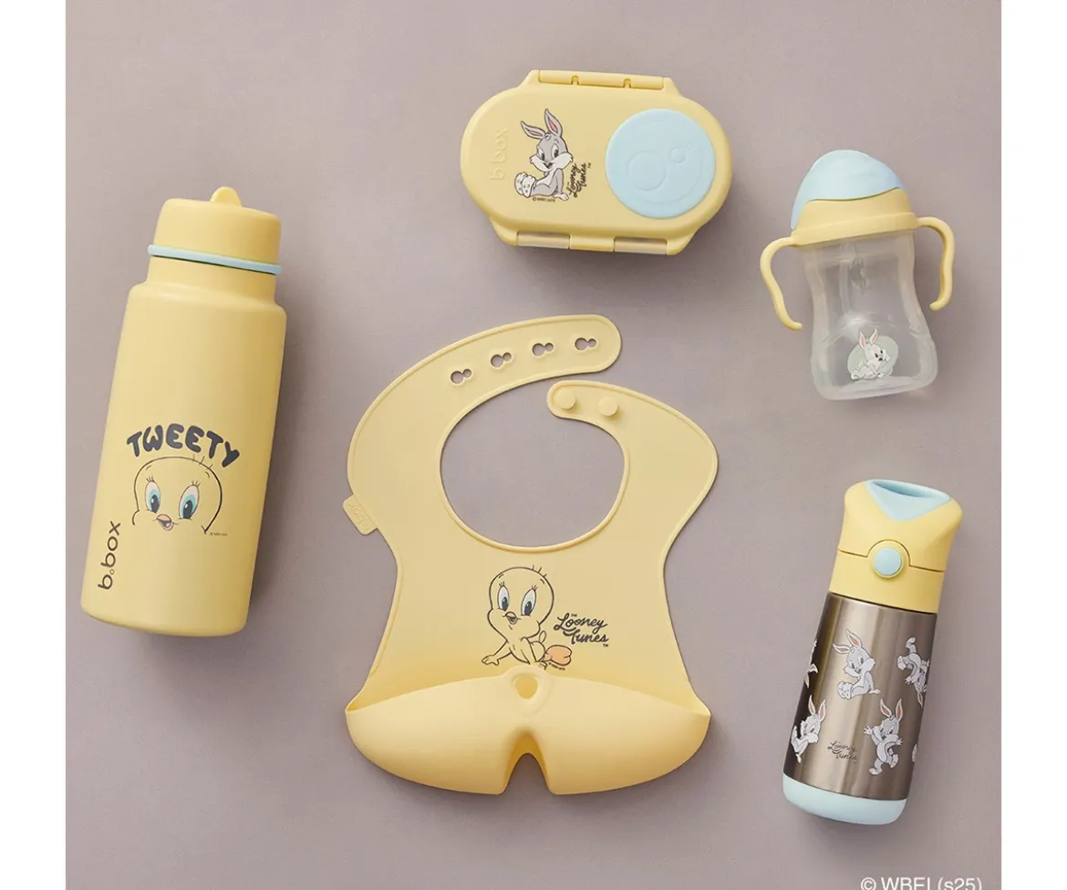 Taza con Pajita Flexible Looney Tunes