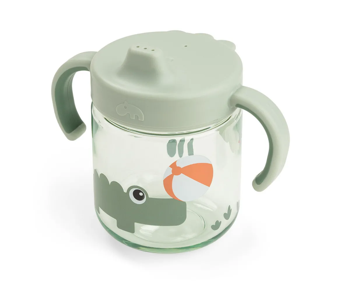 Taza de Aprendizaje Tritán Playground Green