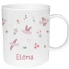 Taza de Plástico Personalizada Blossom Birds