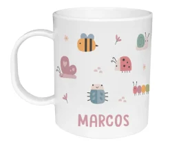 Taza de Plástico Personalizada Bugs