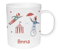 Taza de Plástico Personalizada Circus Show