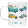 Taza de Plástico Personalizada Coches