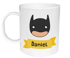 Taza de Plástico Personalizada Héroe