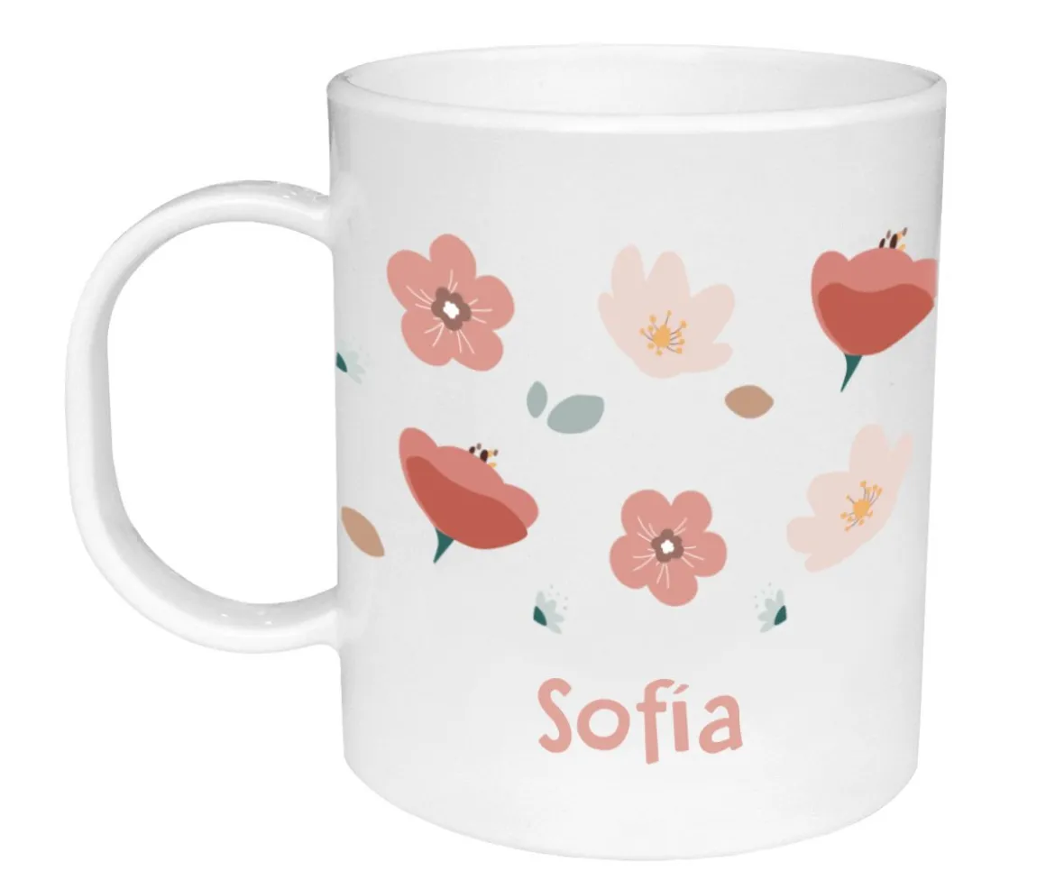 Taza de Plástico Personalizada Little Garden