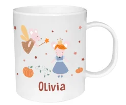 Taza de Plástico Personalizada Mouse Fairies