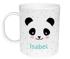 Taza de Plástico Personalizada Oso Panda