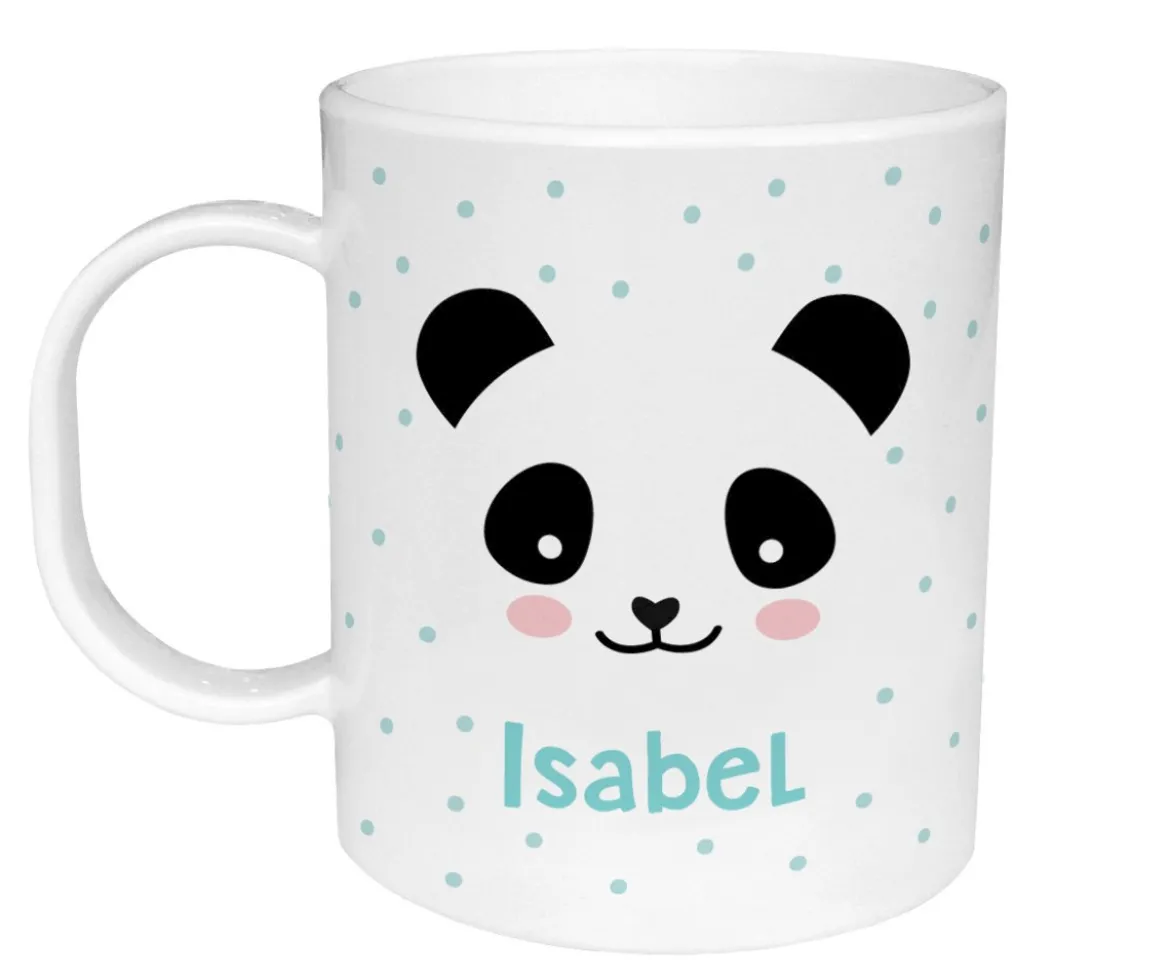 Taza de Plástico Personalizada Oso Panda