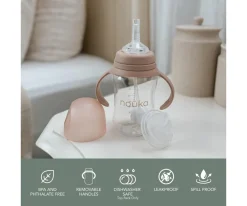 Taza Transitional con Pajita Flexible con Peso 240ml Bloom