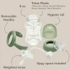 Taza Transitional con Pajita Flexible con Peso 240ml Fern