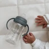 Taza Transitional con Pajita Flexible con Peso 240ml Wave