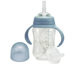Taza Transitional con Pajita Flexible con Peso 240ml Wave