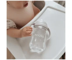Taza Transitional con Pajita Flexible con Peso 240ml Wave