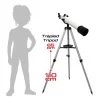 Telescopio con 40 Actividades