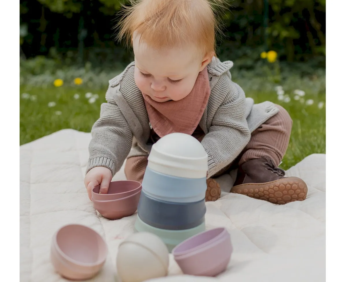 Tentetieso Apilable BIBS Wobbly Pastel Rainbow