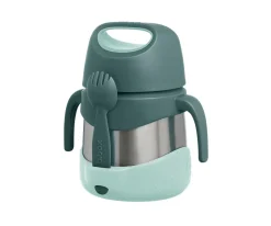 Termo con Cuchara / Tenedor 335 ml Emerald Forest
