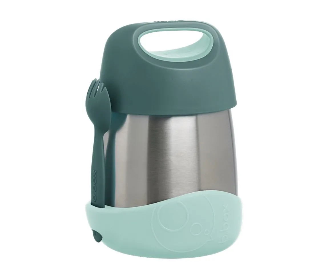 Termo con Cuchara / Tenedor 335 ml Emerald Forest
