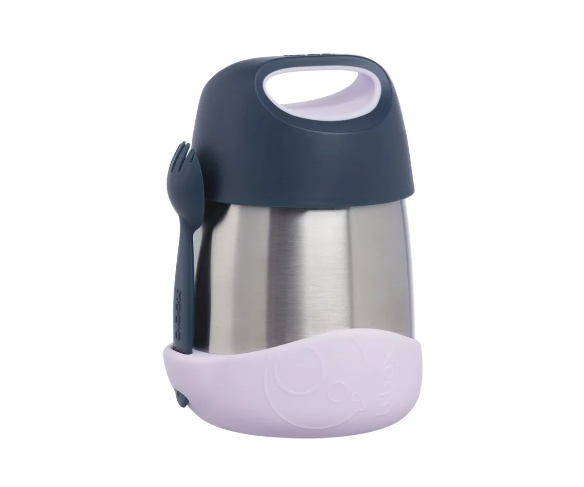 Termo con Cuchara / Tenedor 335 ml Indigo Rose
