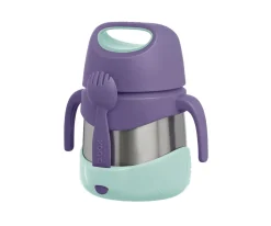 Termo con Cuchara / Tenedor 335 ml Lilac Pop