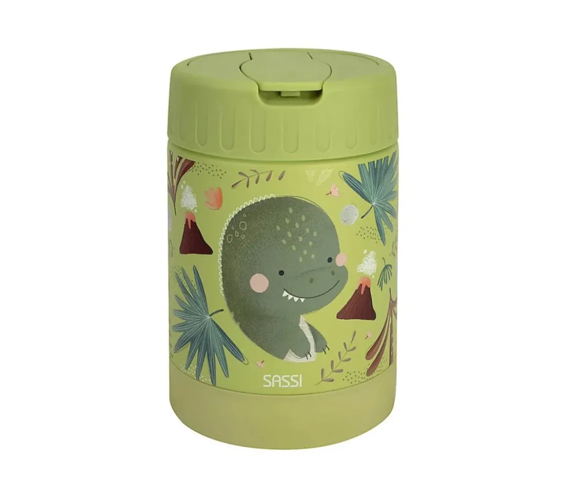 Termo Sólidos 350ml Dinosaurio