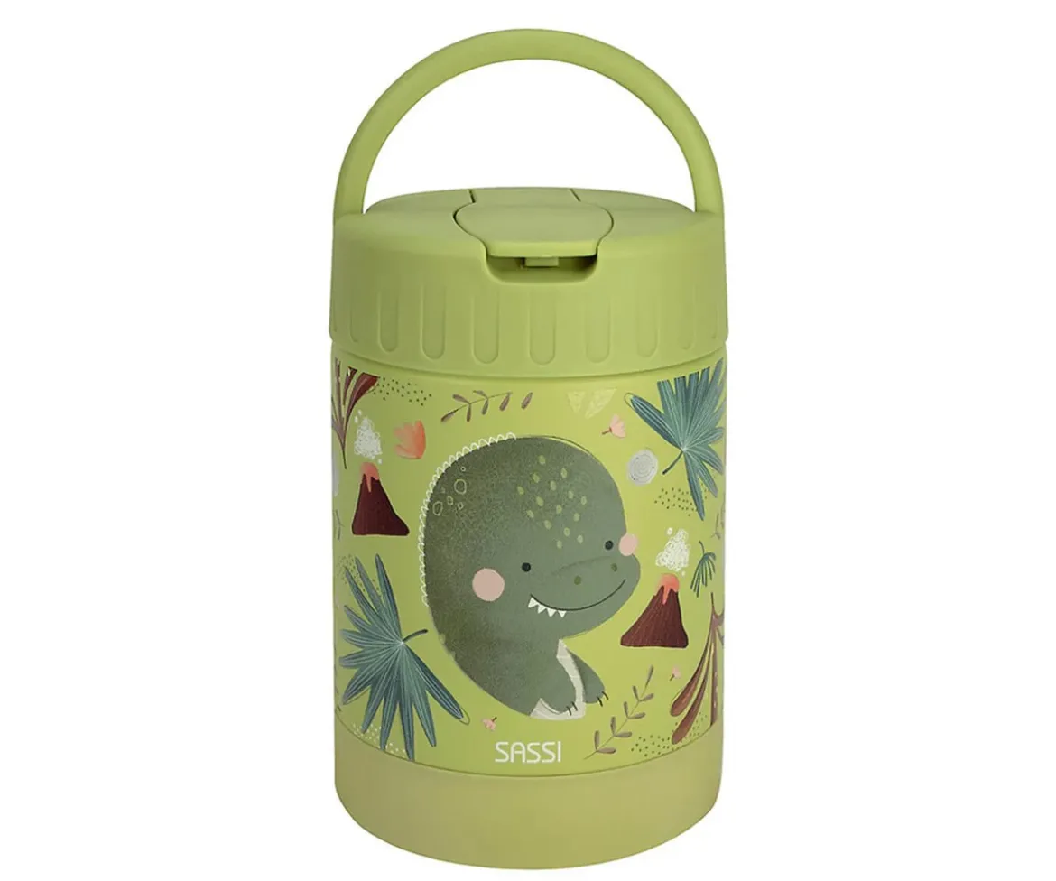 Termo Sólidos 350ml Dinosaurio