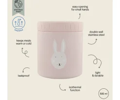 Termo Sólidos 500ml Mrs. Rabbit
