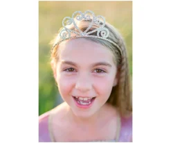Tiara Dorada con Purpurina