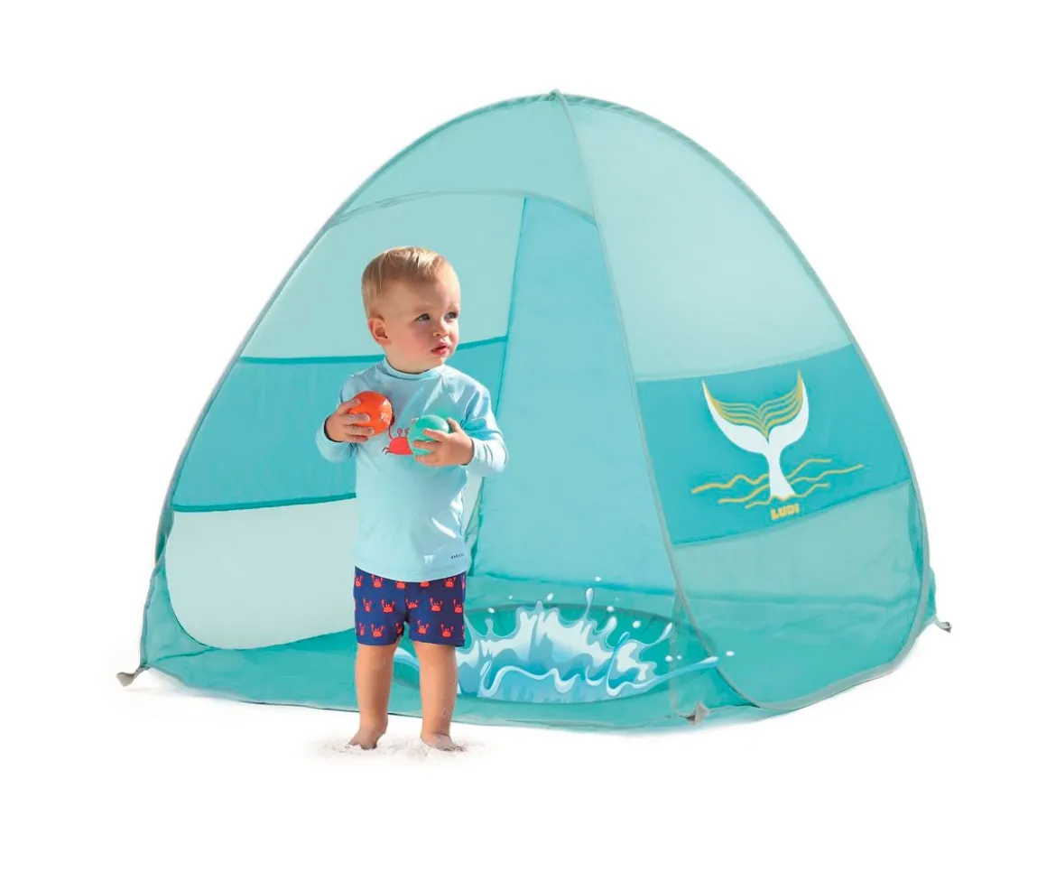 Tienda con Piscina Multifunción Ballena