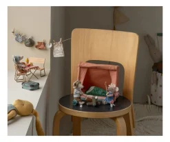Tienda de Campaña Happy para Ratoncitos Naranja