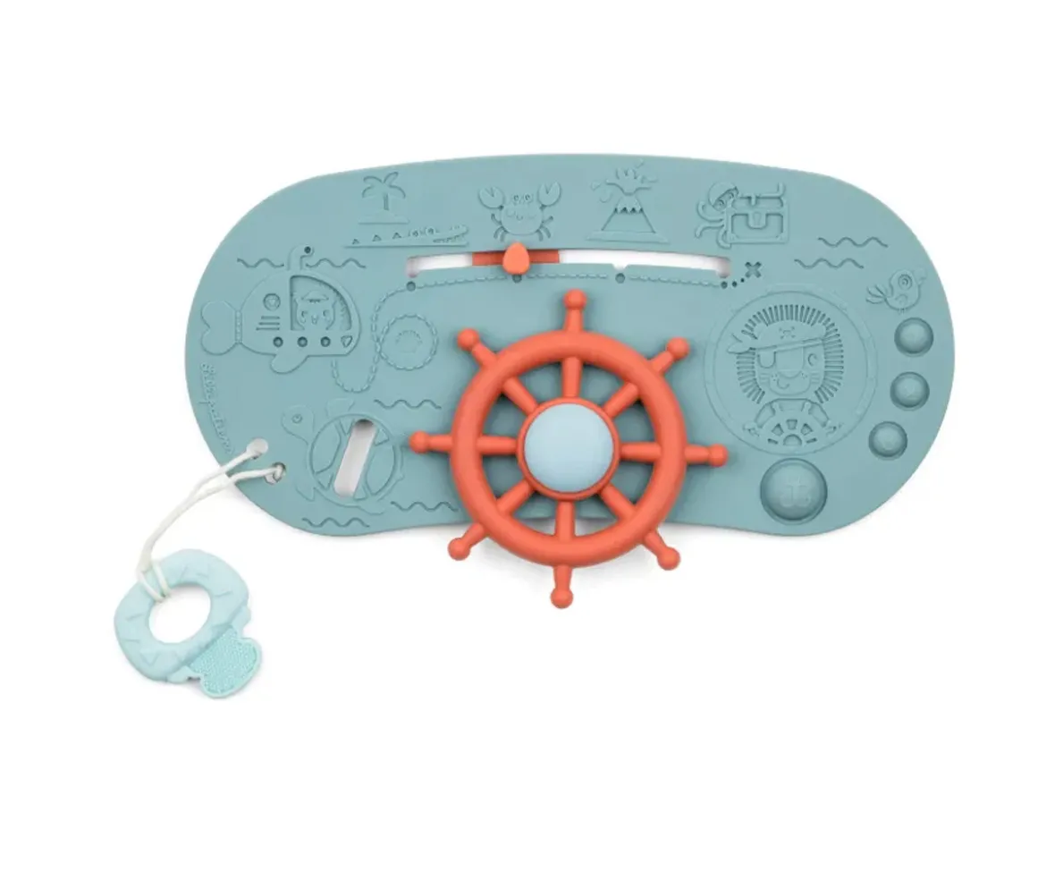 Timón Barco Pirata para Baño