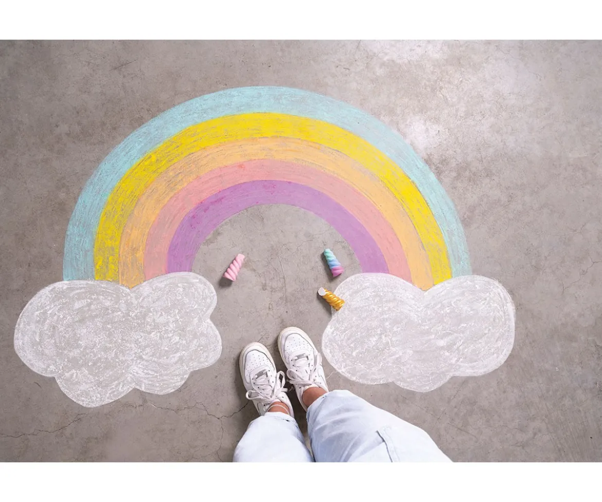 5 Tizas para Pavimento Folia Unicorn