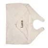 Toalla Delantal Capa Baño Timboo Feather Grey Personalizable