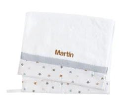 Toalla Guardería Little Stars Blue Personalizable