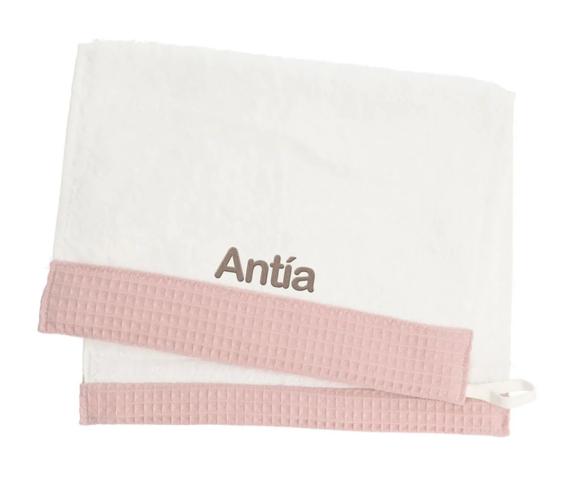 Toalla Guardería Peony Personalizable