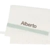 Toalla Guardería Rainbow Dots Verde Personalizable