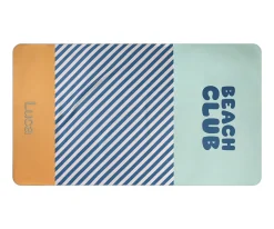Toalla Playa Microfibra Stripes Blues & Beyond Personalizable