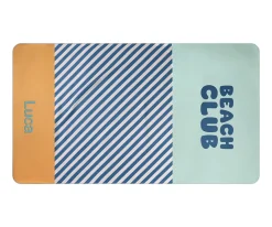 Toalla Playa Microfibra Stripes Blues & Beyond Personalizable