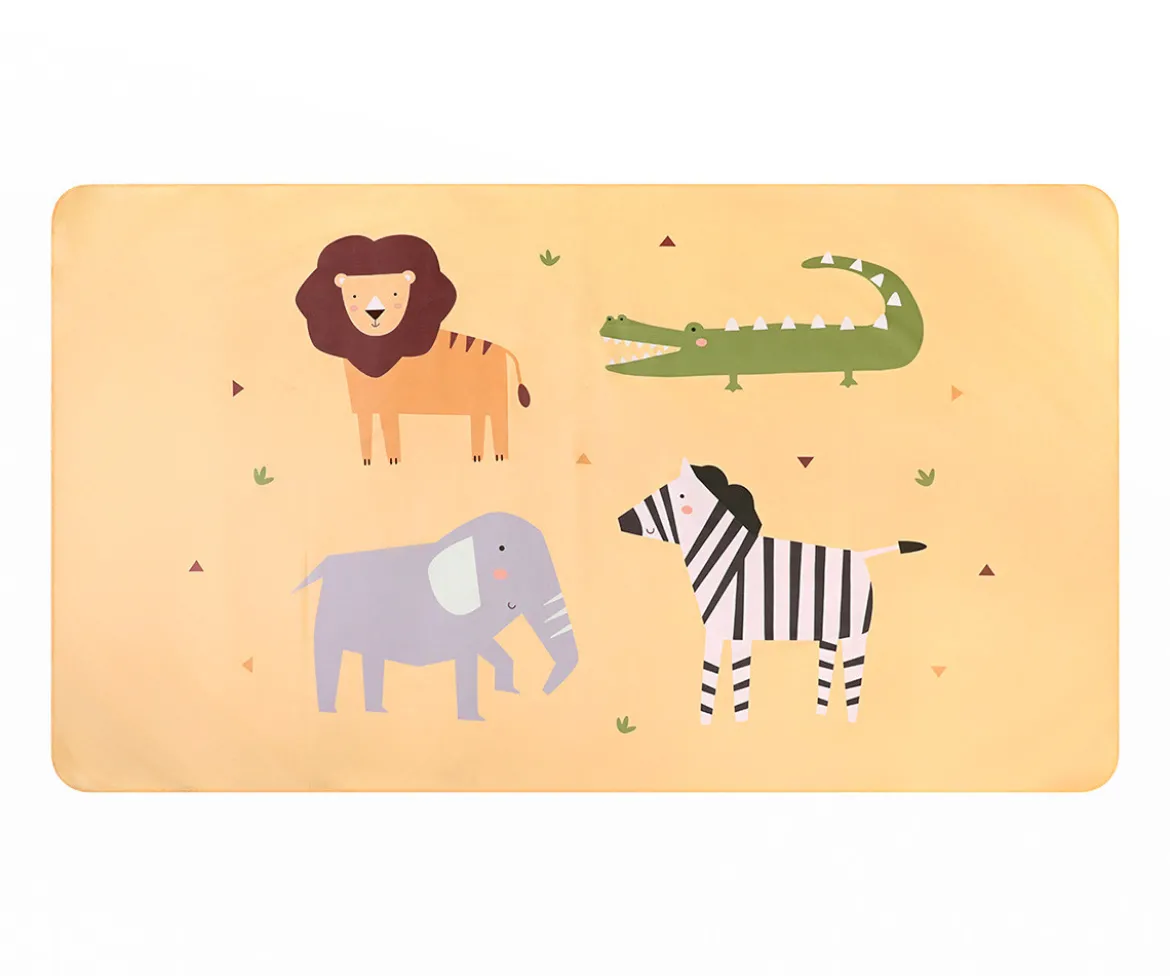 Toalla Playa Microfibra Wild Animals Personalizable