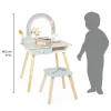 Tocador Unicornio de Madera y Accesorios