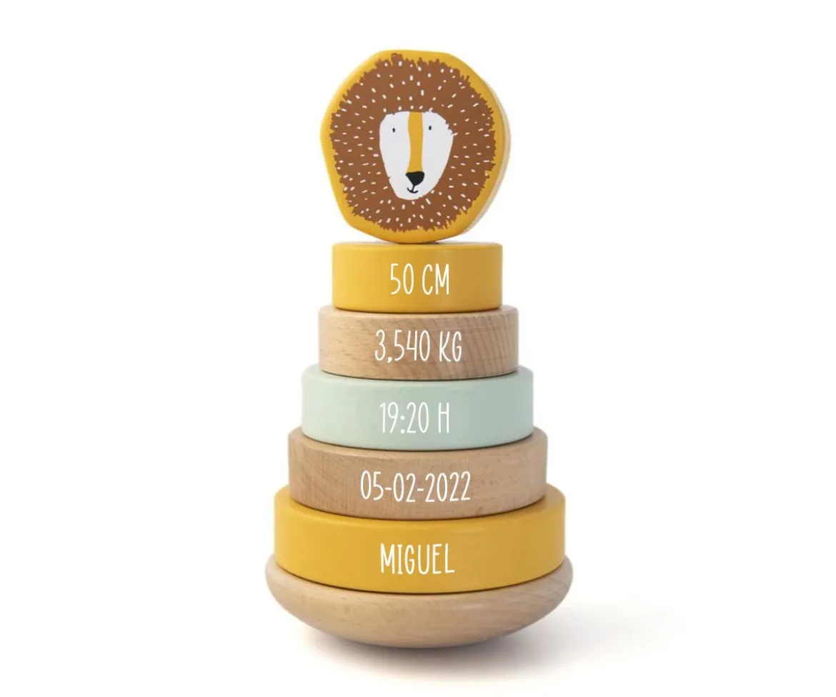 Torre Apilable Trixie Mr Lion Personalizable