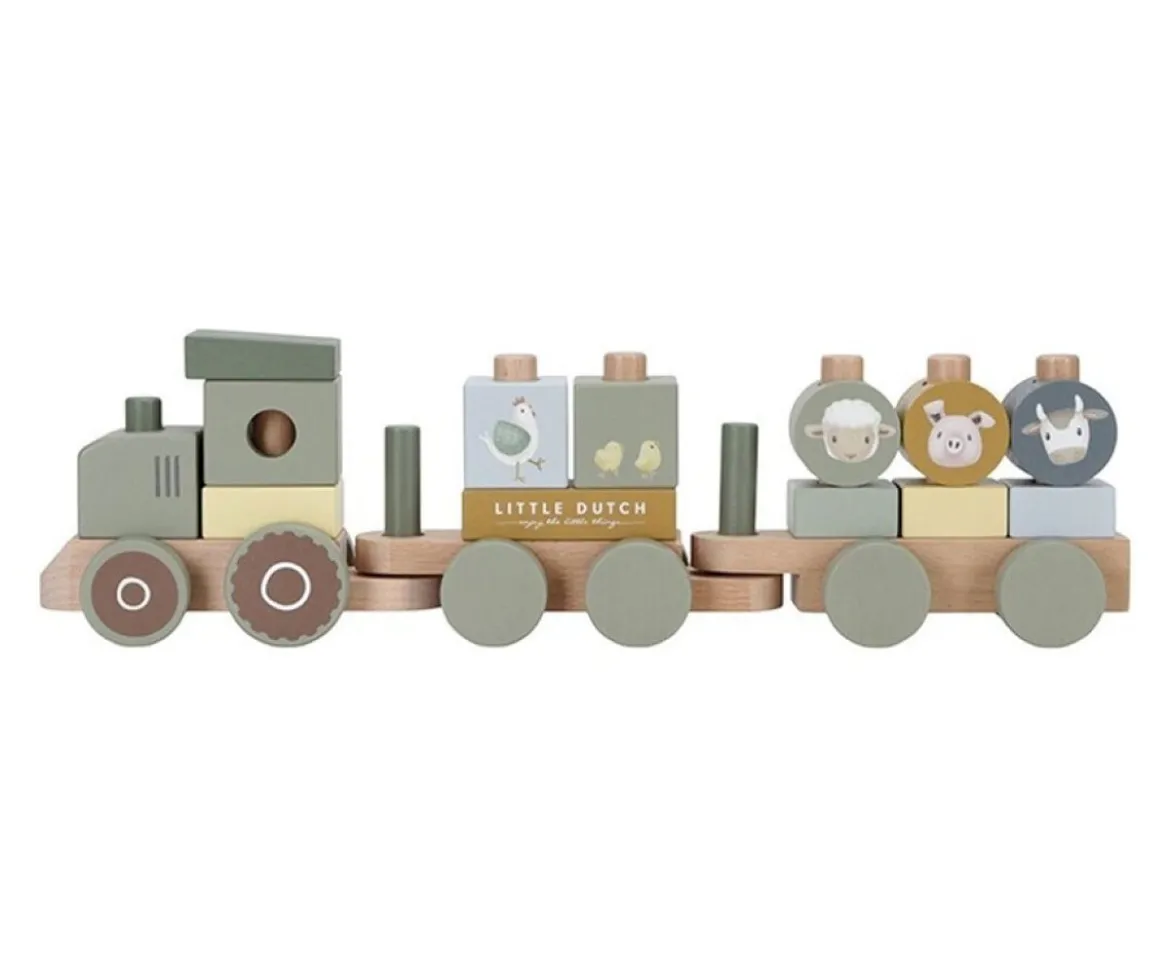 Tractor de Nacimiento Personalizable Little Farm Sage